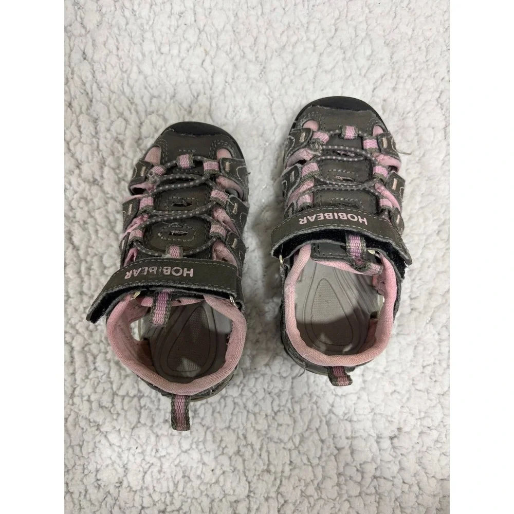Hobibear 7 Toddler‎ Gray Pink Sport Sandals Girls Shoes Athleisure Casual Casual